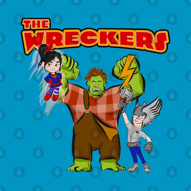 The Wreckers - Earth's Ultimate Superheroes! by DastardlyDesigns