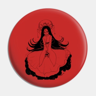 Goddess of the Moon Pin