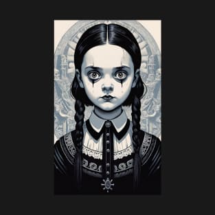 Inventor Wednesday Addams T-Shirt