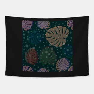 Linen Jungle Snow Tapestry