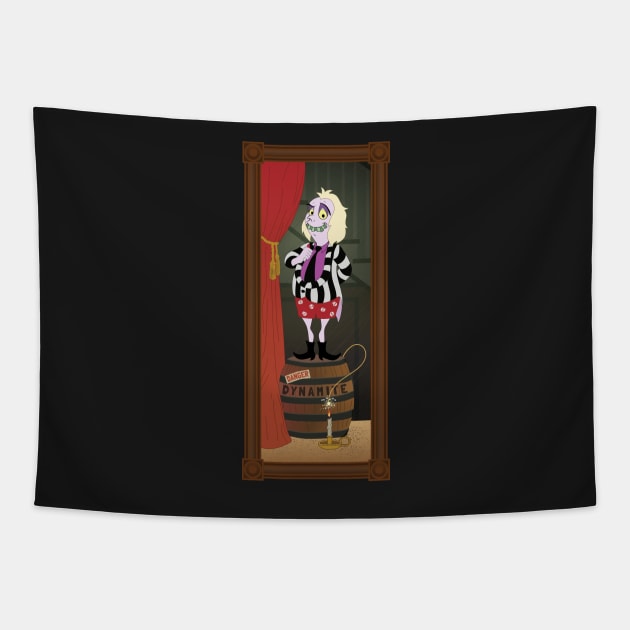 Haunted Portrait - Dynamite Tapestry by Heyday Threads