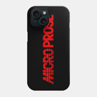 Retro Computer Games Microprose Logo Pixellated Phone Case