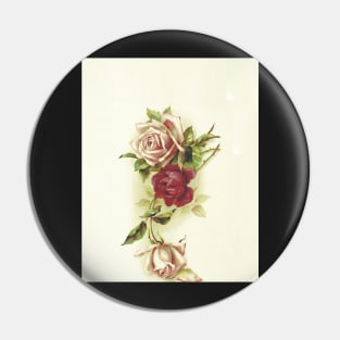 Painted Roses - Nature Inspired Pin