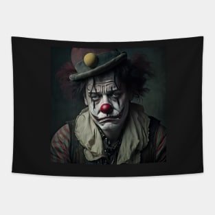 Sad Clown Tapestry