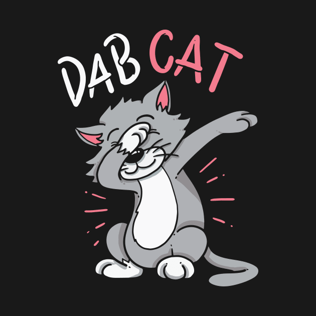 Dab Cat T-shirt / Dabbing Cat Shirt by Nowhereman78