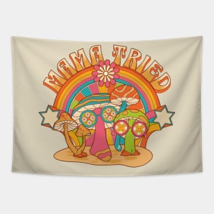 mama//fungi retro Tapestry