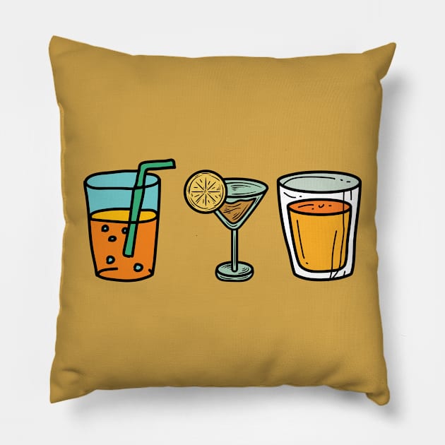 Lemonade Pillow by NomiCrafts