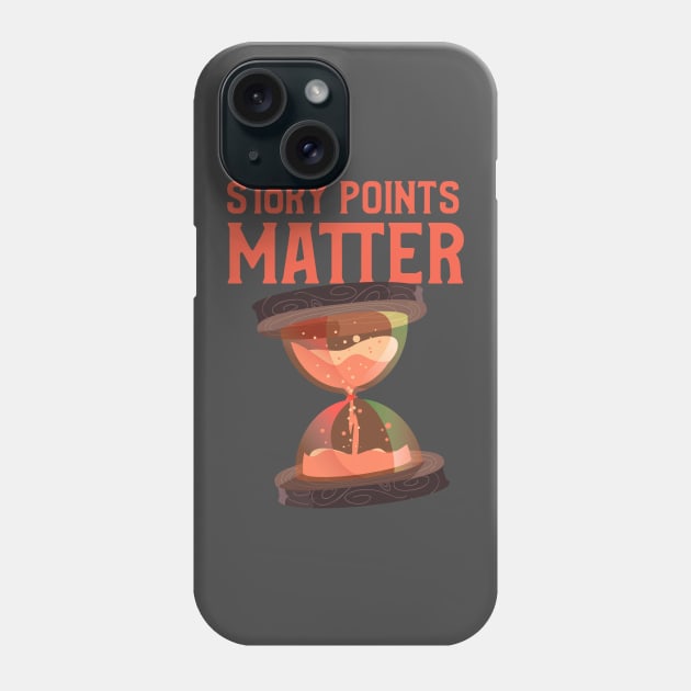 Story Points Matter Phone Case by Salma Satya and Co.