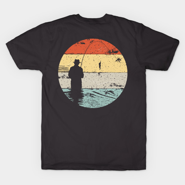 Retro Vintage Fly Fishing Fly Fishermans Unisex T-Shirt