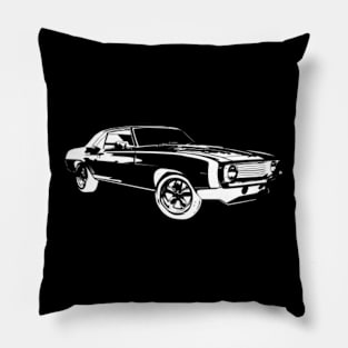 Fastback Mustang Pillow