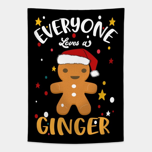 Everyone Loves a Ginger Tapestry by MZeeDesigns