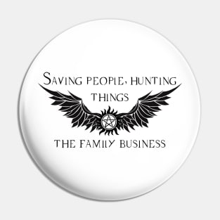 Saving People Hunting Things Pin