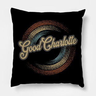 Good Charlotte Circular Fade Pillow