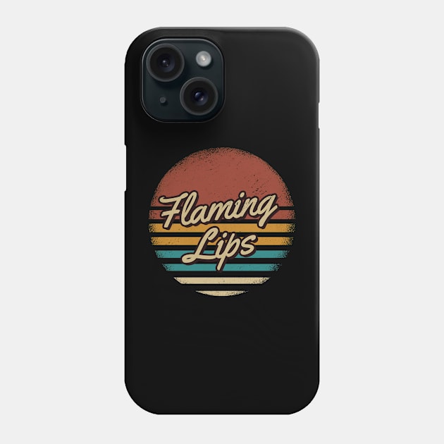 Flaming Lips Retro Style Phone Case by JamexAlisa