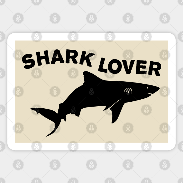 Shark lover - Shark Lover - Sticker