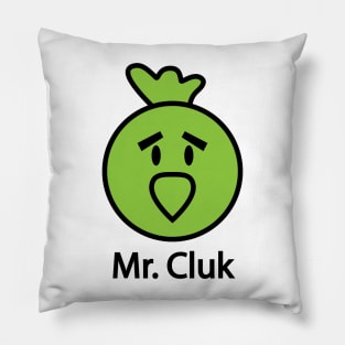 Mr. Cluk (Mr. Yuk's Offspring) Pillow