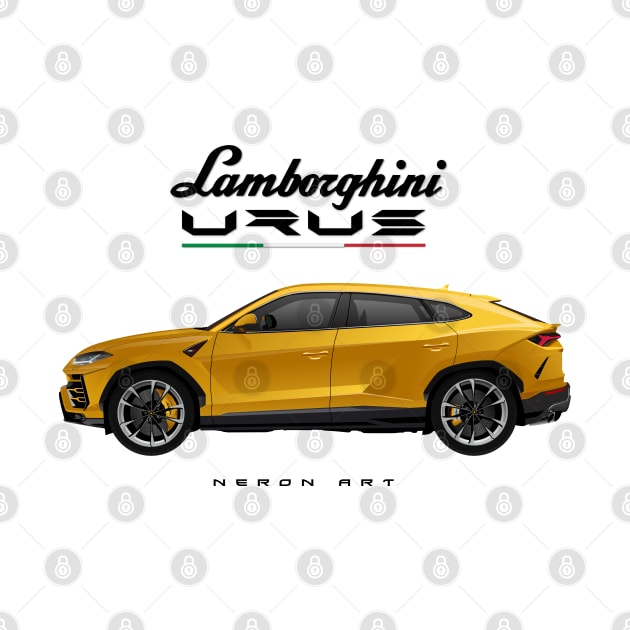 Lamborghini urus by Neron Art