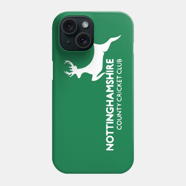 Nottinghamshire County Cricket Club Phone Case by boscotjones