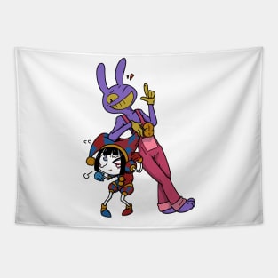 the amazing digital circus powjax Tapestry