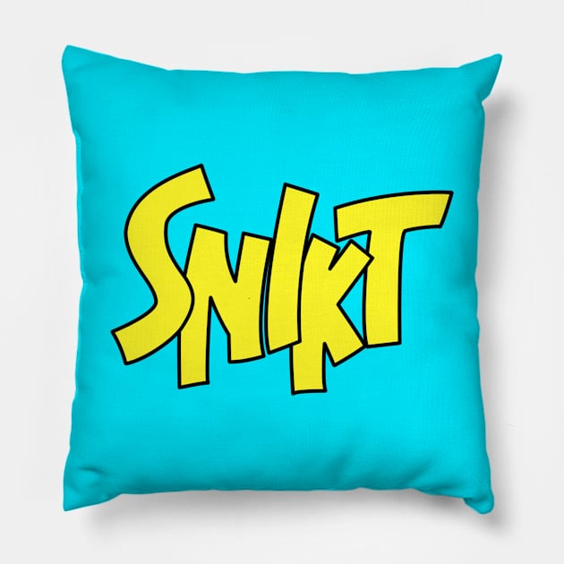 Snikt Snikt Pillow by JamesCMarshall