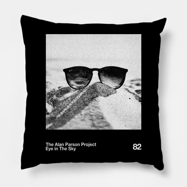 The Alan Parsons Project / Minimalist Pantone Graphic Pillow by solutesoltey