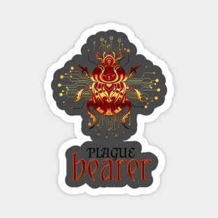 Logo for Plague Bearer Magnet