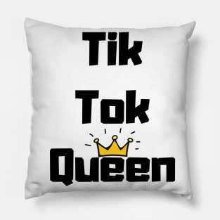 Tik Tok Queen Pillow