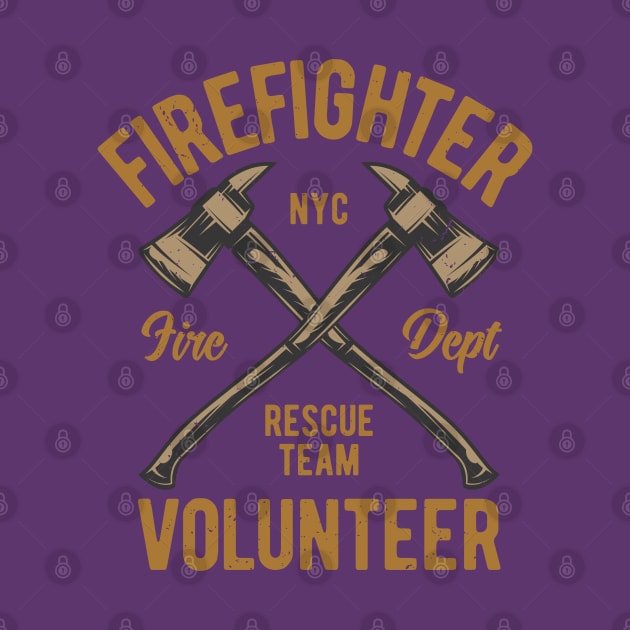 Firefighter Volunteer by Verboten