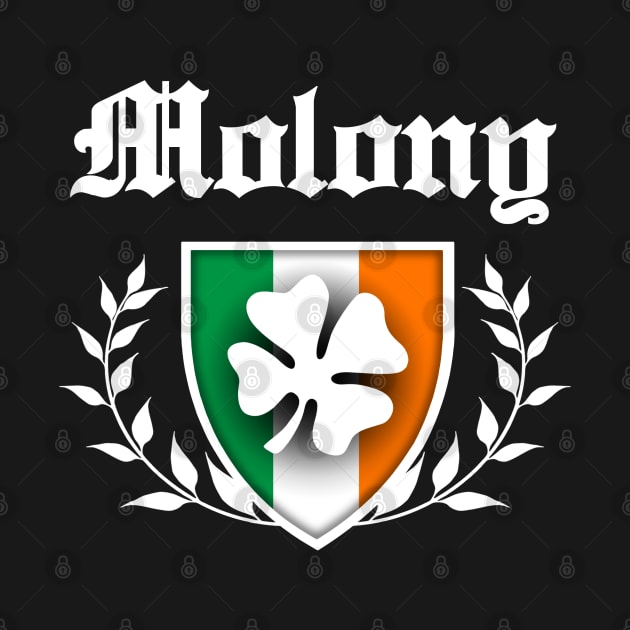 Molony Shamrock Crest by robotface