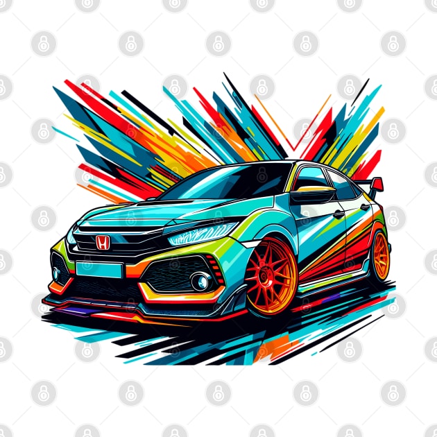 Honda Civic by Vehicles-Art