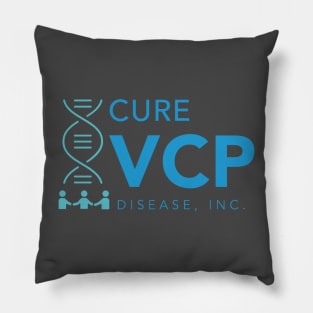 Refreshed Cure VCP Disease Logo - Color Pillow