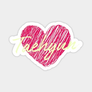 Taehyun Heart TXT Magnet