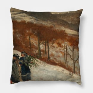 Landschaft im Wienerwald by Lawrence Alma-Tadema Pillow