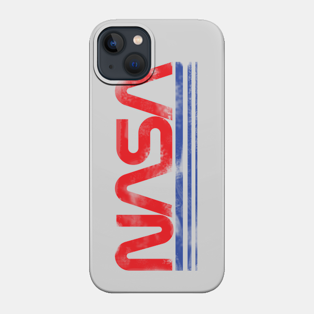 Vintage NASA Worm - Nasa - Phone Case