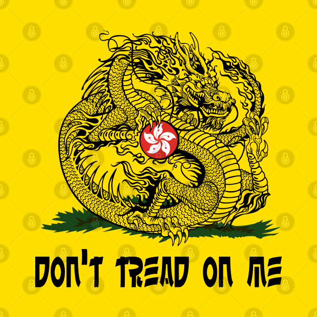 Don't Tread On Me (Hong Kong) - Traditional by JCD666