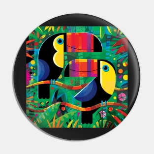 Toucans Pin