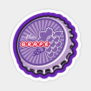 Vintage Grape Soda Bottlecap Magnet