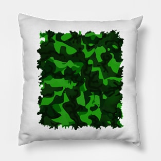 Jungle Camouflage Camo Army Pattern Pillow