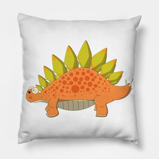 Dinosaur Pillow by nickemporium1