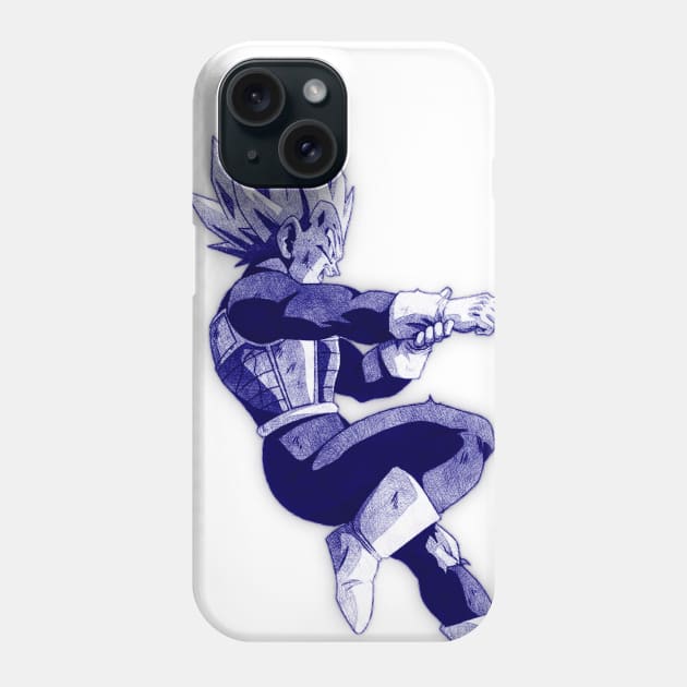 Vegeta Dragon Ball Phone Case by masnono