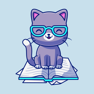 Books are Purrrfect! T-Shirt