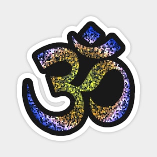 OM: Sprinkled with Diamonds Magnet