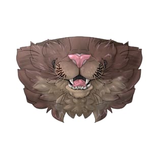 Chestnut Cat Mask T-Shirt