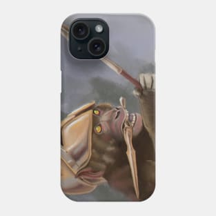 Warrior monkey Phone Case