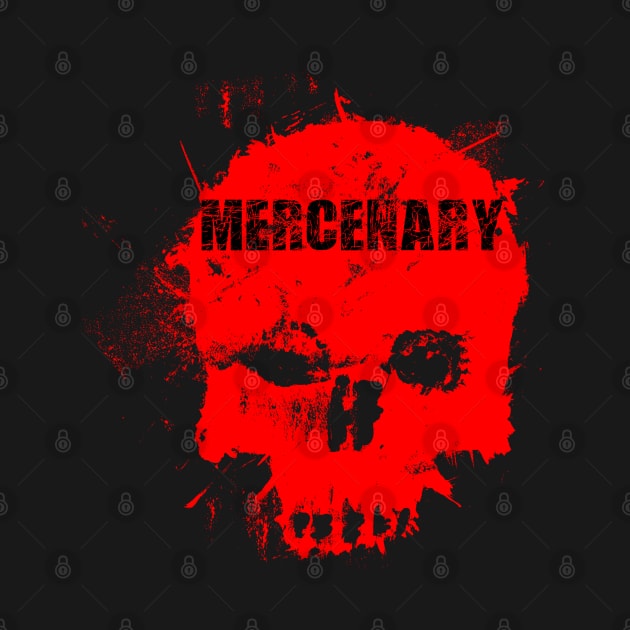 Mercenary Skull by kelly.craft