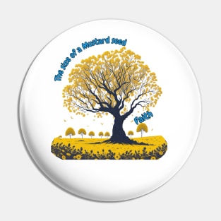 Mustard Seed Pin