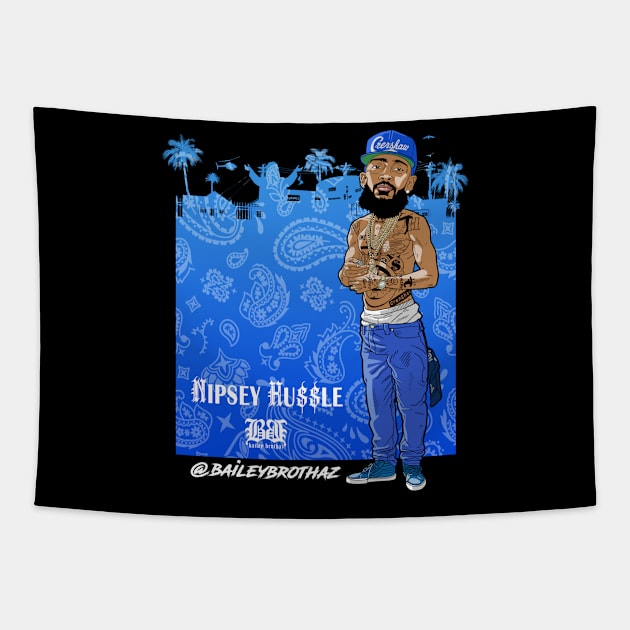 Hussle in tha house Tapestry by BaileyBrothaz