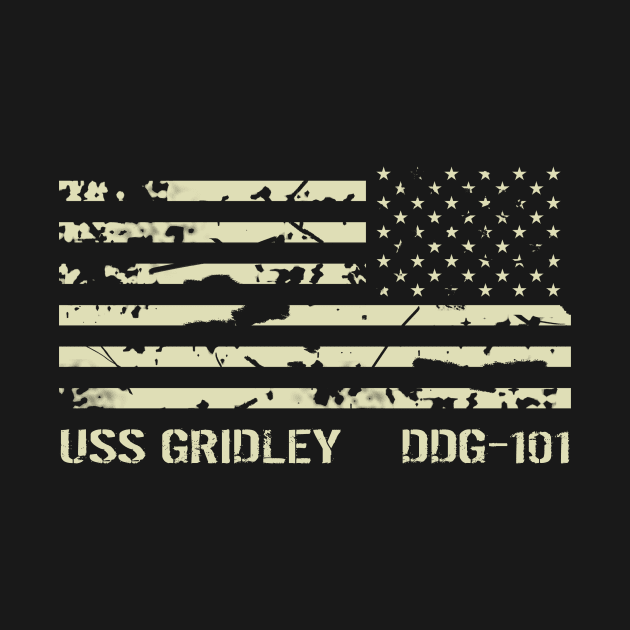 USS Gridley by Jared S Davies