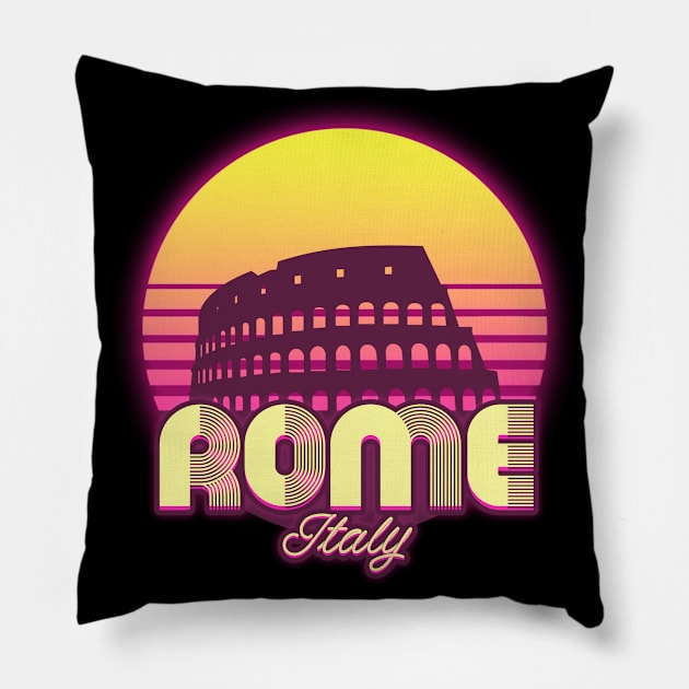 Rome Italy travel Pillow by SerenityByAlex