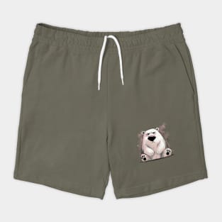 Grumpy Polar Bear Shorts